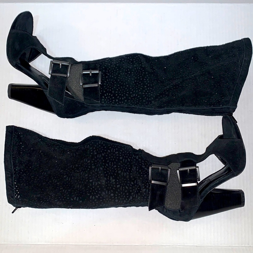 Luca Stefani suede strap boots
